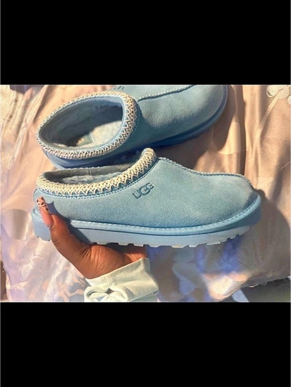 UGG Tasman Slipper Blue Slippers